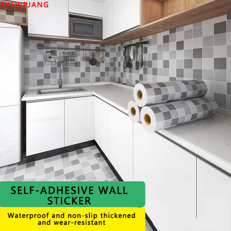 Home Bathroom Pictures - Cozinha impermeável 3D Wall Stickers Decalques
