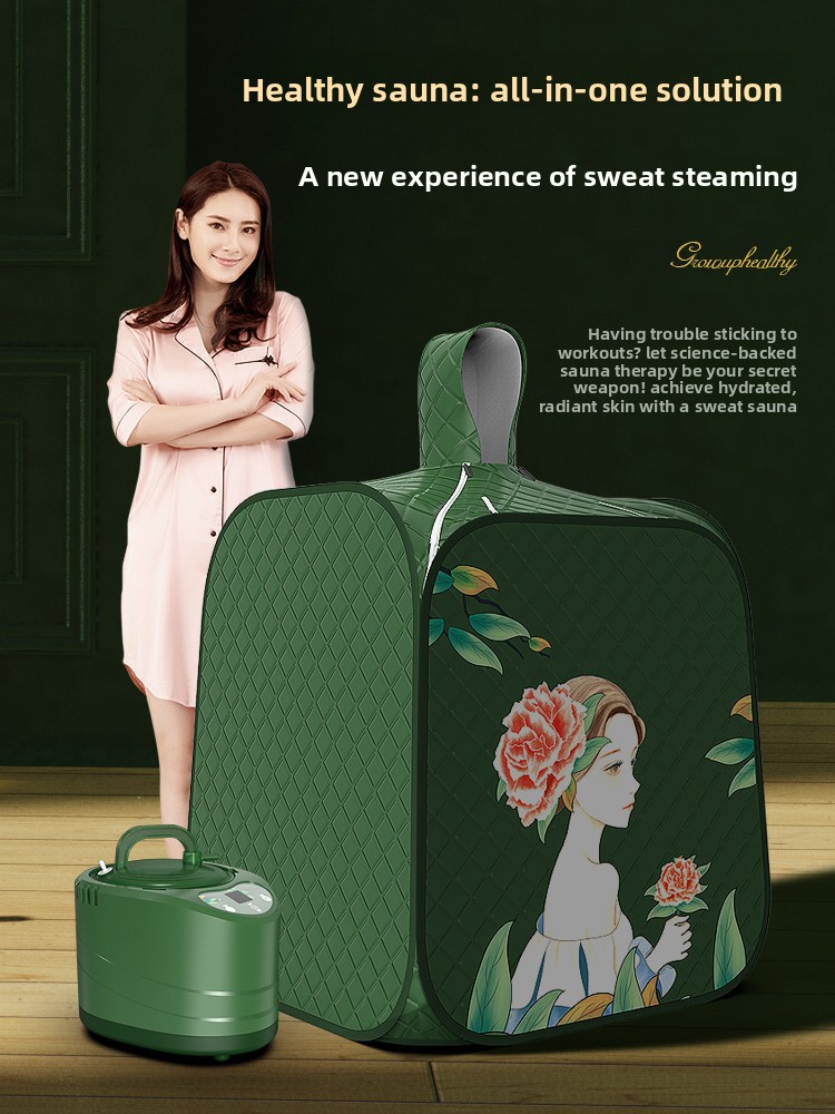 Home Bathroom Sauna - Caixa de Sauna Doméstica para Desintoxicação