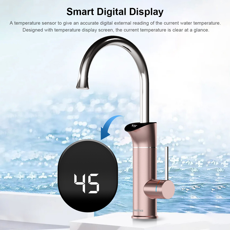 Home Bathroom Water Heater - Aquecedor de Água Elétrico Briwellna 220V,