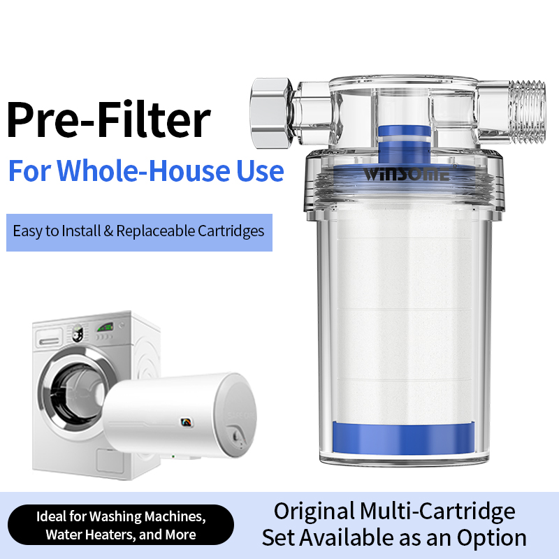 Home Bathroom Water Heater - Sistema de pré-filtragem para aquecedor de
