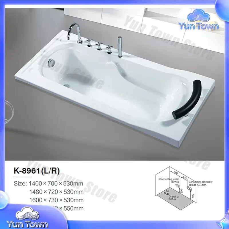 Banheira de Hidromassagem Indi - Home Bathroom Jacuzzi Tub avaliação e preço