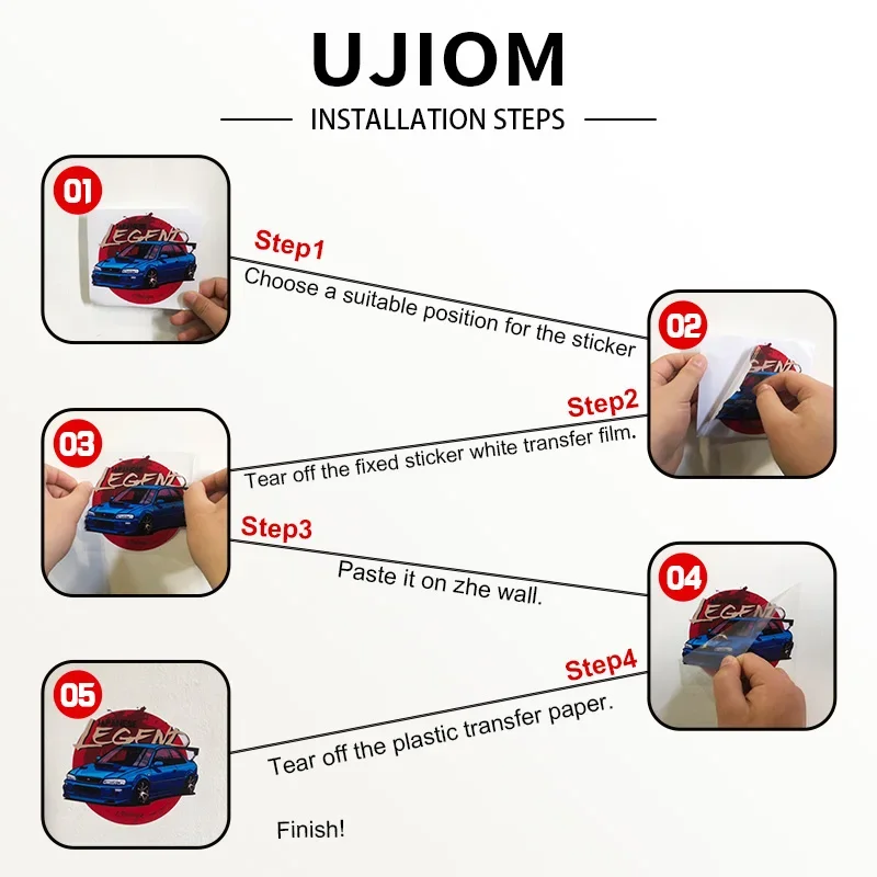 UJIOM Yarichin Club Decor Post - Home Bathroom Tiles avaliação e preço