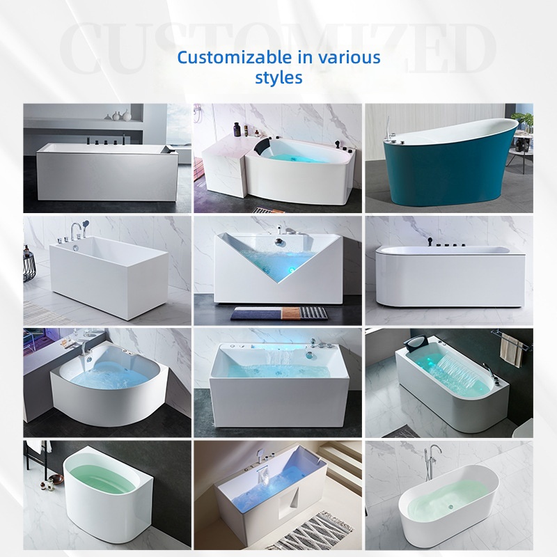 Banheira de Massagem em Acríli - Home Bathroom Jacuzzi Tub avaliação e preço
