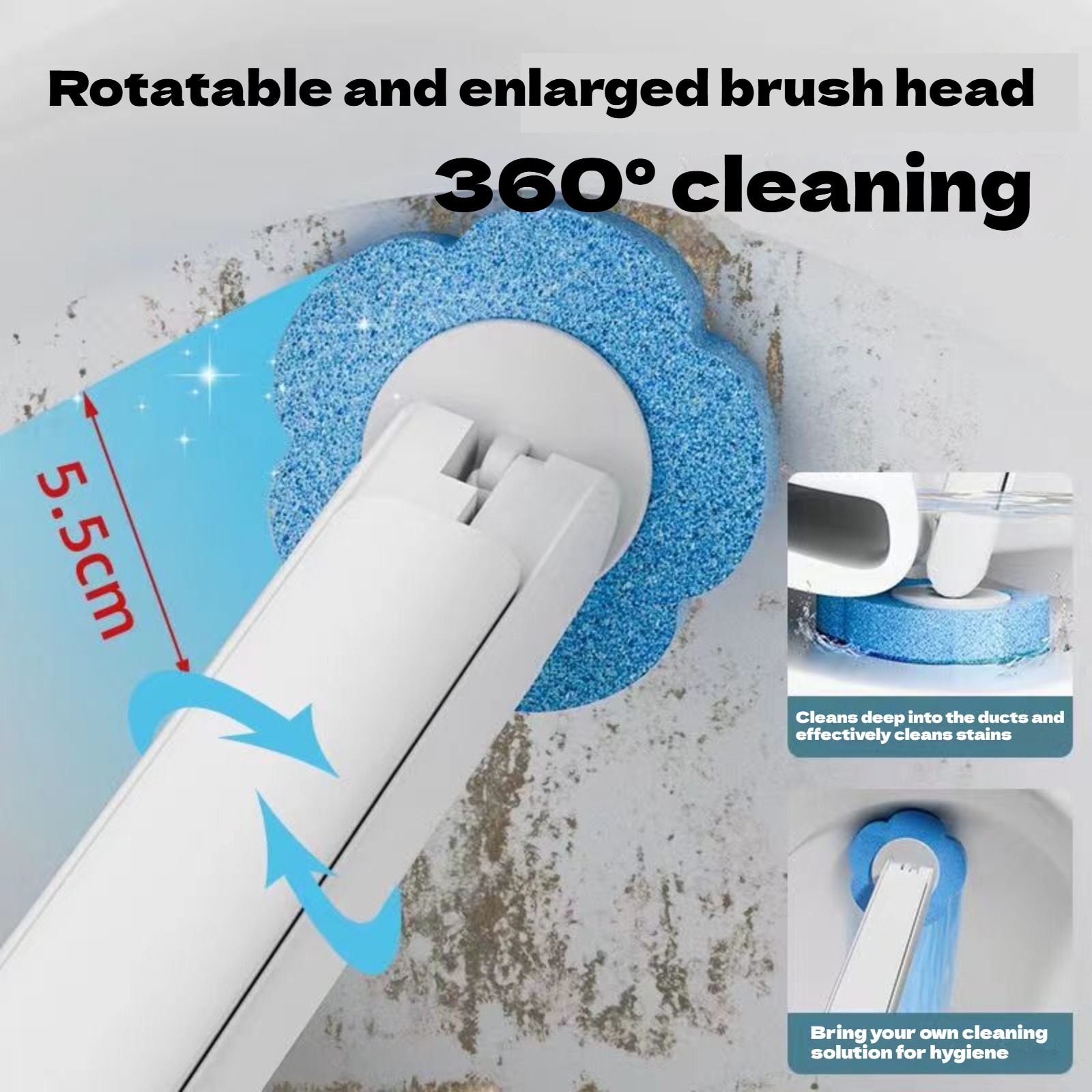 Escova de banheiro com cabeça  - Home Bathroom Upgrades avaliação e preço