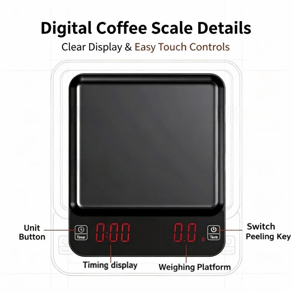 Balança Digital de Café de Alt - Home Kitchen & Bathroom avaliação e preço