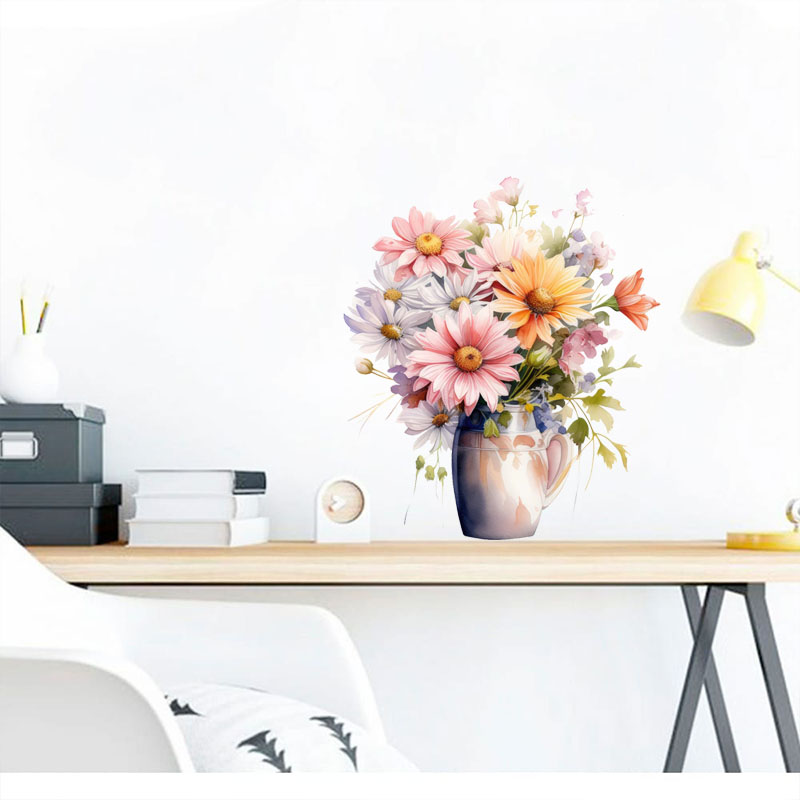 Flores Minimalistas Adesivo De - Home Bathroom Tiles avaliação e preço