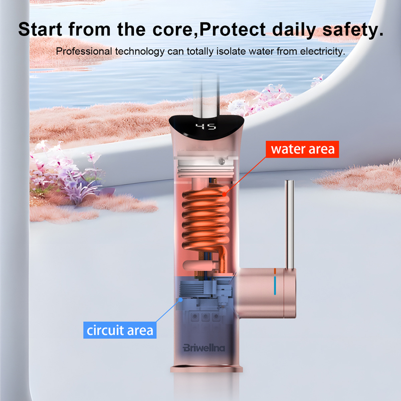 Aquecedor de Água Elétrico Bri - Home Bathroom Water Heater avaliação e preço