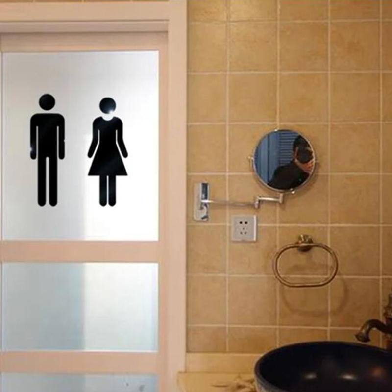 3d diy mulher homem sinal de p - Home Bathroom Pictures avaliação e preço