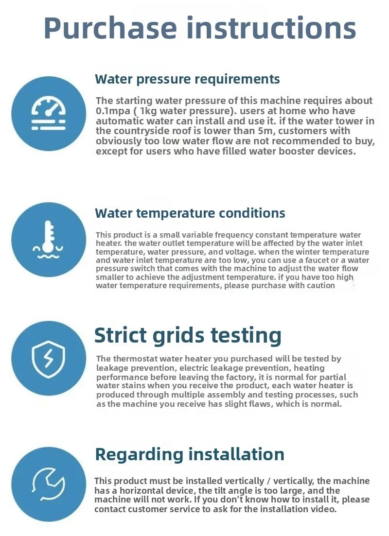 Aquecedor de Água Instantâneo  - Home Bathroom Water Heater avaliação e preço