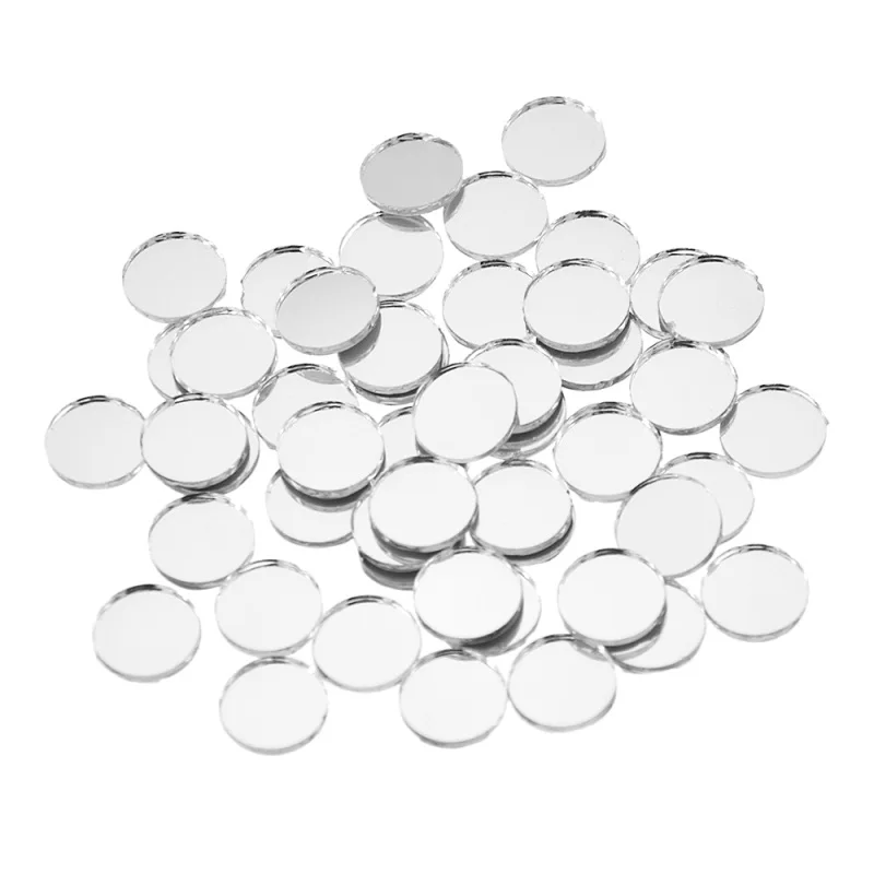 100 pçs/lote redondo mini telh - Home Bathroom Tiles avaliação e preço