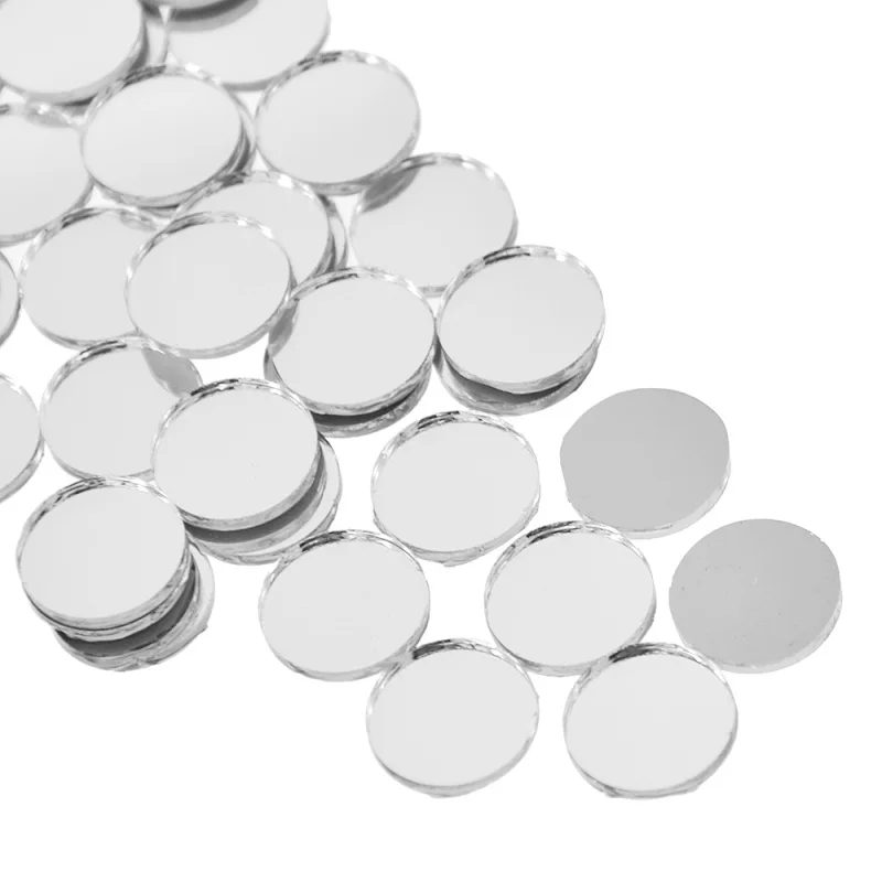 100 pçs/lote redondo mini telh - Home Bathroom Tiles avaliação e preço