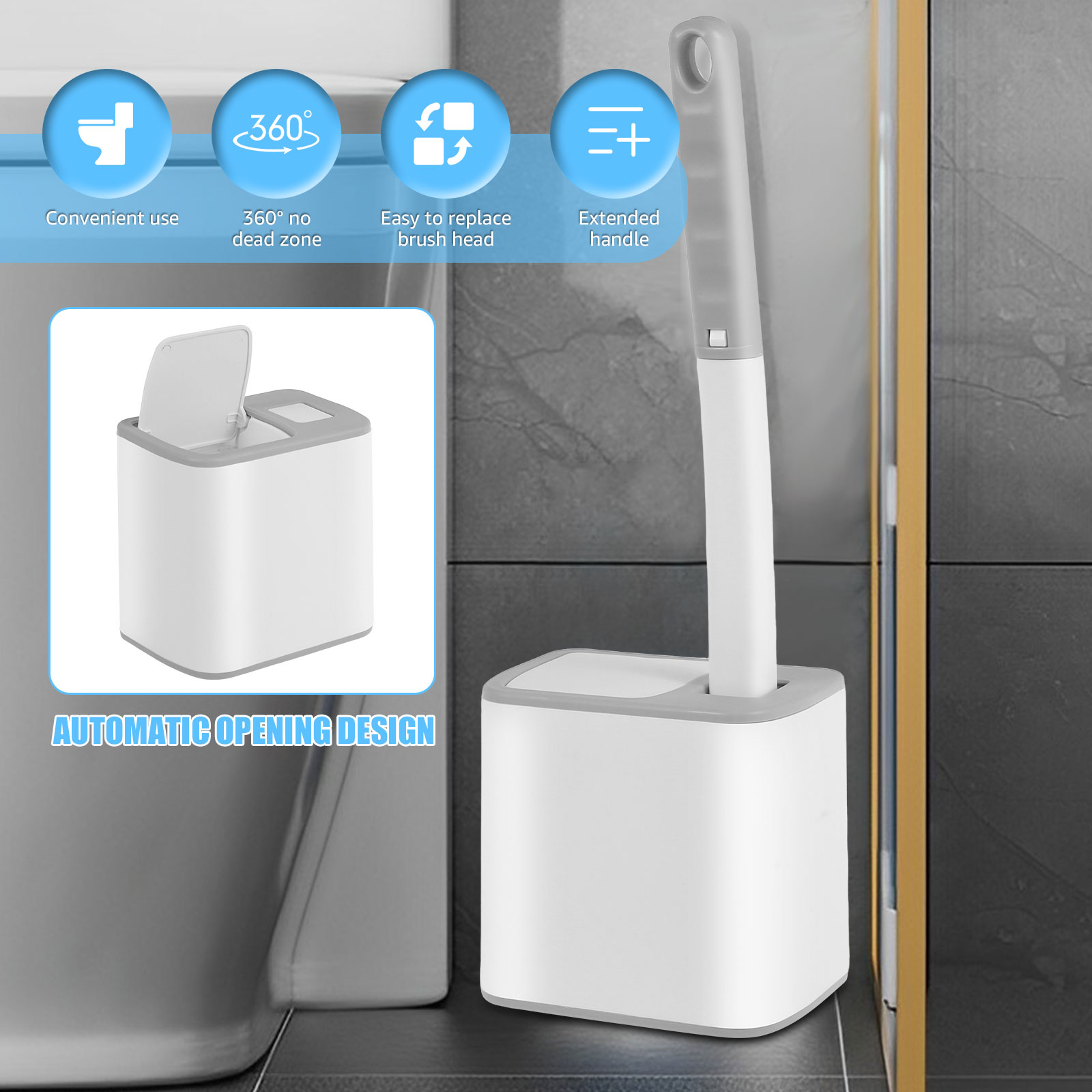 18/36 pçs escova de toalete co - Home Bathroom Upgrades avaliação e preço