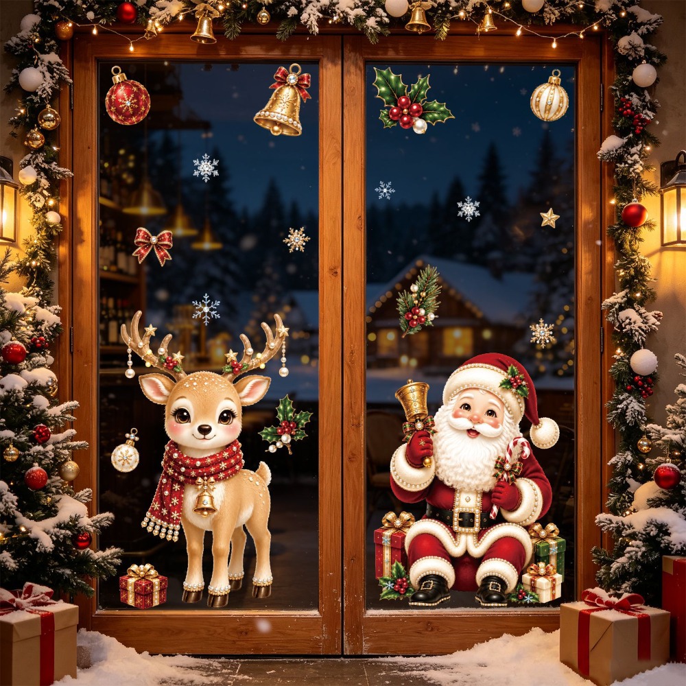 Adesivos de Natal 2027 para Ja - Home Bathroom Tiles avaliação e preço