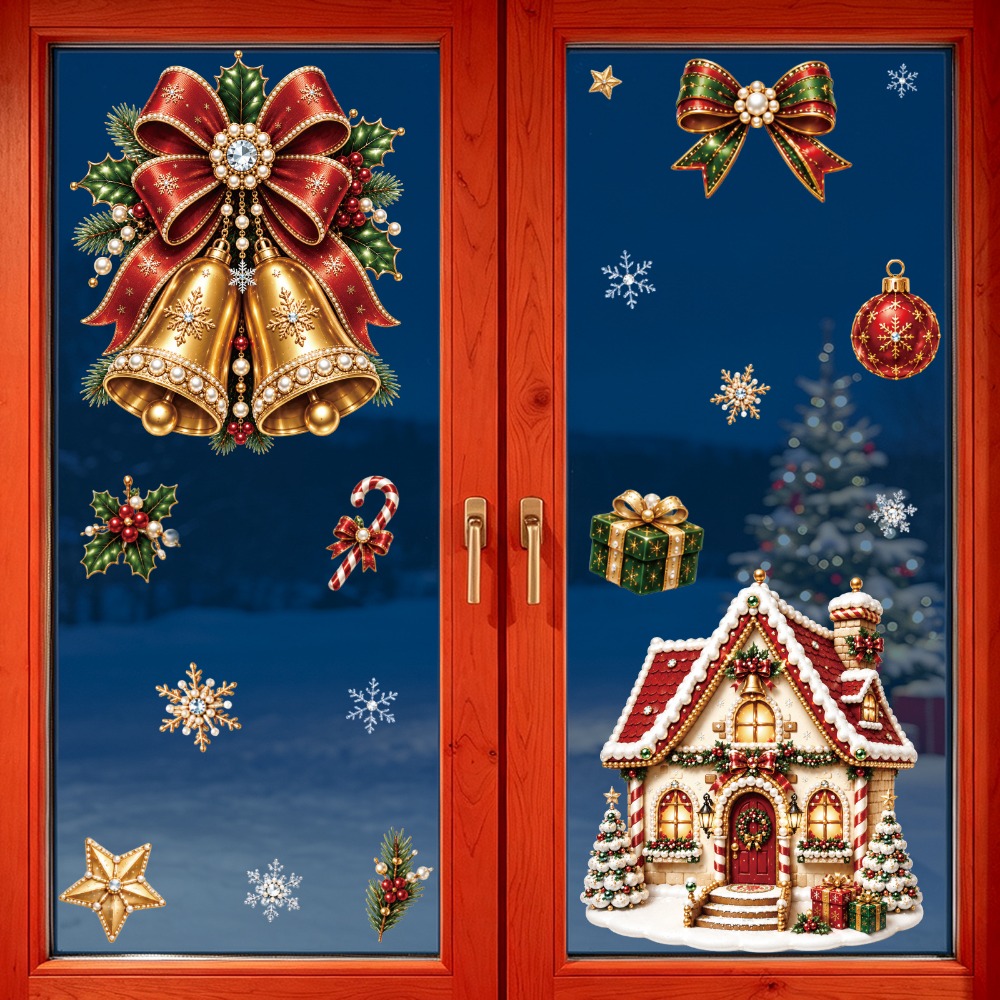 Adesivos de Natal 2027 para Ja - Home Bathroom Tiles avaliação e preço