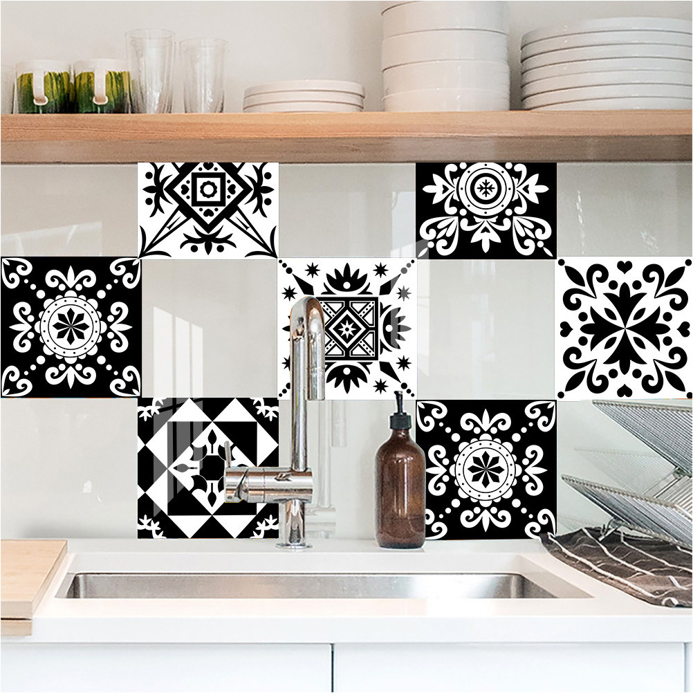 10 Peças Adesivos Decorativos  - Home Bathroom Tiles avaliação e preço
