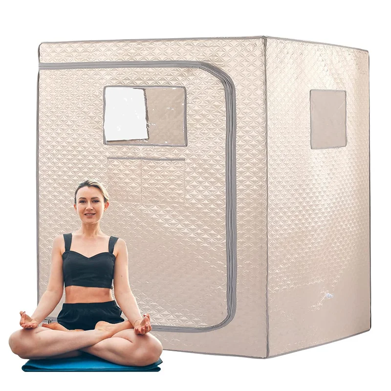 Barraca de sauna a vapor portá - Home Bathroom Sauna avaliação e preço