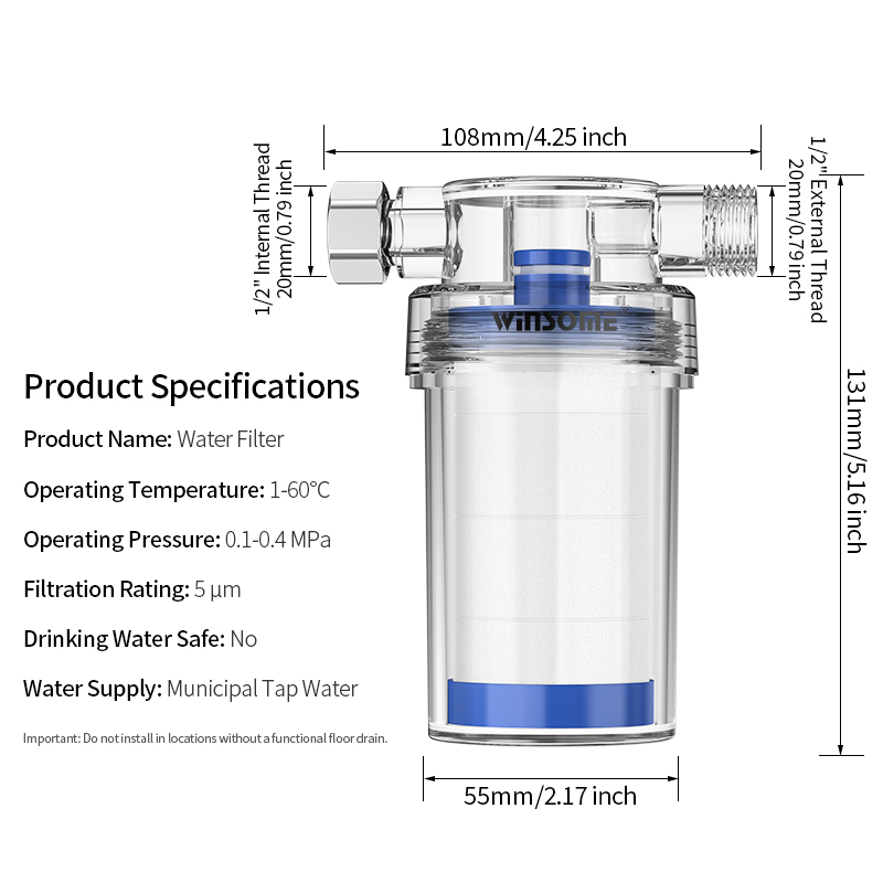 Sistema de pré-filtragem para  - Home Bathroom Water Heater avaliação e preço