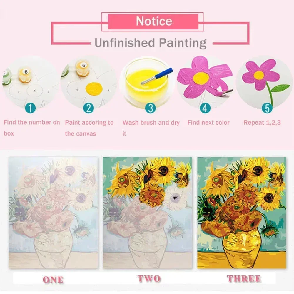 Kits de Pintura a Óleo por Núm - Home Bathroom Pictures avaliação e preço