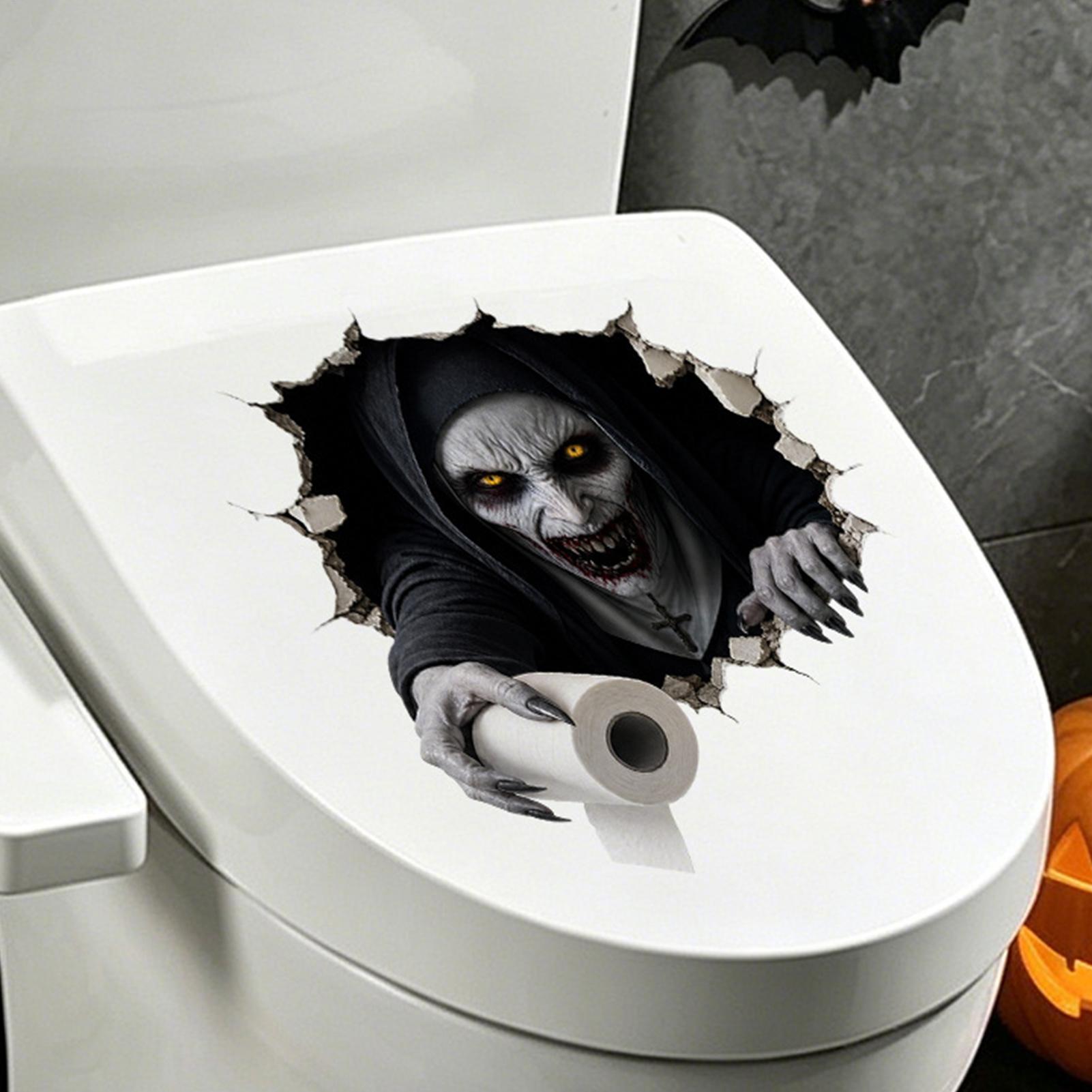 Adesivos de Halloween para Vas - Home Bathroom Break avaliação e preço