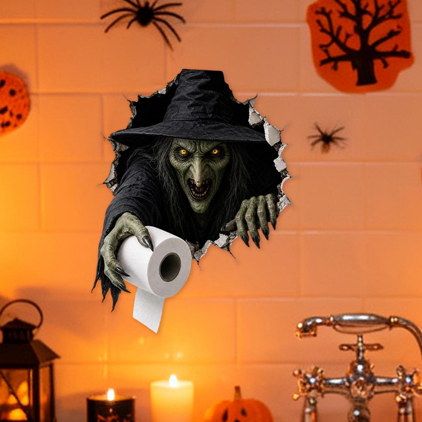 Adesivos de Halloween para Vas - Home Bathroom Break avaliação e preço